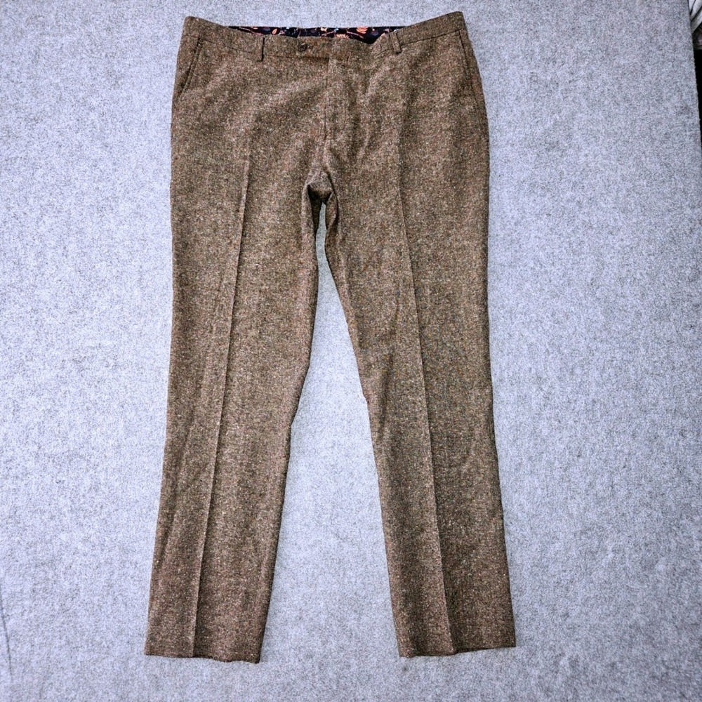 Paisley & Gray Brown Tweed Dress Pants